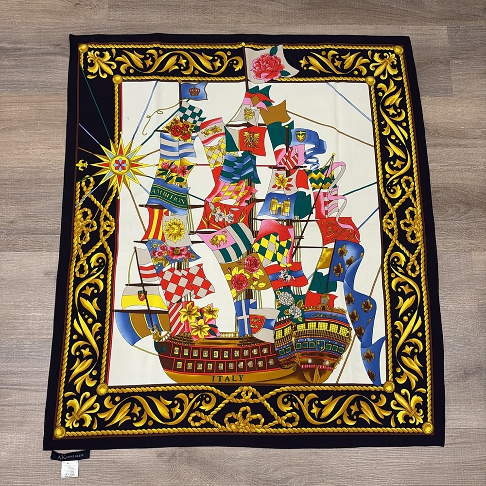 Anne Klein Italian Silk Scarf
